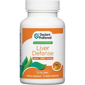DOCTORS' PREFERRED Liver Defense with Milk Thistle | 60 Capsules