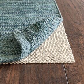 RUGPADUSA - Super-Lock Natural - 2'x10' - 1/8" Thick - Natural Rubber - Gripping Open Weave Rug Pad - More Durable Than PVC Alternatives, Safe for All Floor Types
