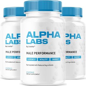 (3 Pack) Alpha Labs, Alpha Labs Capsules, AlphaLabs, Alfa Labs, Alpha Labs Max Performance, Advanced Formula, Alpha Labs, Alpha Strenght Labs, Alpha Lab, Alfa Labs Capsules, 180 Capsules for 3 Months