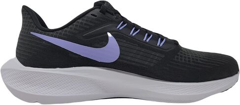 حذاء Nike Air Zoom Pegasus 39 للسيدات، أسود/أبيض-أسود، 9.5 in Saudi Arabia