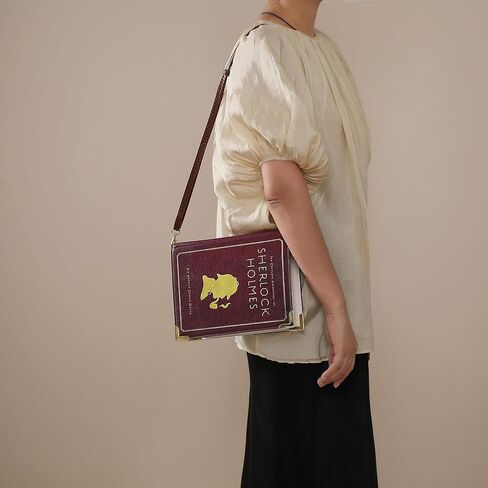 مجموعة محفظة الكتب الأدبية-حقائب Crossbody Classic Doet-Crossups ، هدية مثالية لمحبي الكتب in Saudi Arabia