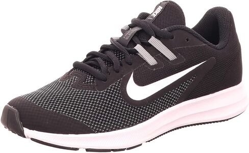 Nike Unisex-Kid's Downshifter 9 Grade School Running Shoe, Black/Black-Anthracite, 4Y Youth US Big Kid in Saudi Arabia