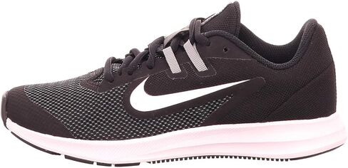 Nike Unisex-Kid's Downshifter 9 Grade School Running Shoe, Black/Black-Anthracite, 4Y Youth US Big Kid in Saudi Arabia