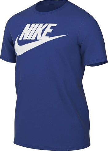 تي شيرت Nike Sportswear للرجال AR5004 (أسود/أبيض، صغير) in Kuwait