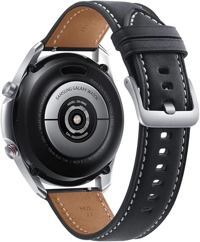 Samsung Galaxy Watch 3 (45mm, GPS, Bluetooth, Unlocked LTE) - Mystic Silver (Renewed) in Saudi Arabia
