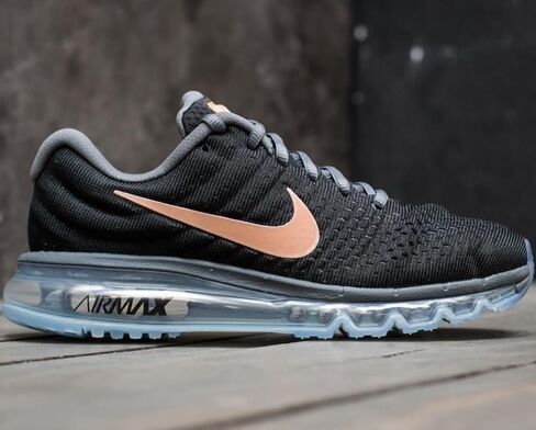 Nike Women's Air Max 2017 Running Shoe Pure Platinum/White-Cool Grey-HOT Lava 7.0 in Saudi Arabia
