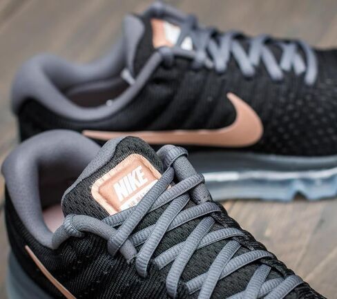 Nike Women's Air Max 2017 Running Shoe Pure Platinum/White-Cool Grey-HOT Lava 7.0 in Saudi Arabia