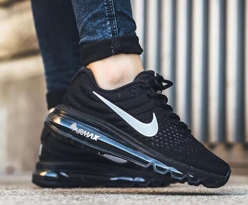 Nike Women's Air Max 2017 Running Shoe Pure Platinum/White-Cool Grey-HOT Lava 7.0 in Saudi Arabia