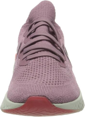 Nike Women's Epic Phantom React Flyknit Running Shoes, White White White Pure Platinum 100, 8.5 in Saudi Arabia
