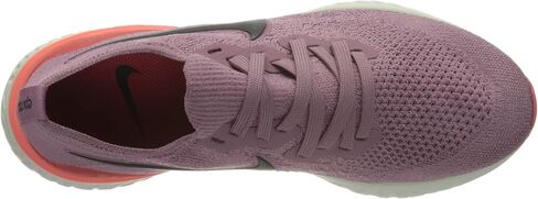 Nike Women's Epic Phantom React Flyknit Running Shoes, White White White Pure Platinum 100, 8.5 in Saudi Arabia