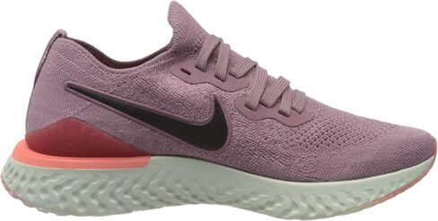 Nike Women's Epic Phantom React Flyknit Running Shoes, White White White Pure Platinum 100, 8.5 in Saudi Arabia