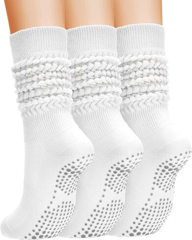 3 أزواج قبضة الجوارب الجوارب للنساء ، جوارب اليوغا غير المنزلق جوارب تجريب الجوارب in Kuwait