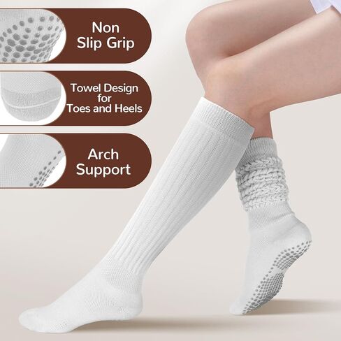 3 أزواج قبضة الجوارب الجوارب للنساء ، جوارب اليوغا غير المنزلق جوارب تجريب الجوارب in Kuwait
