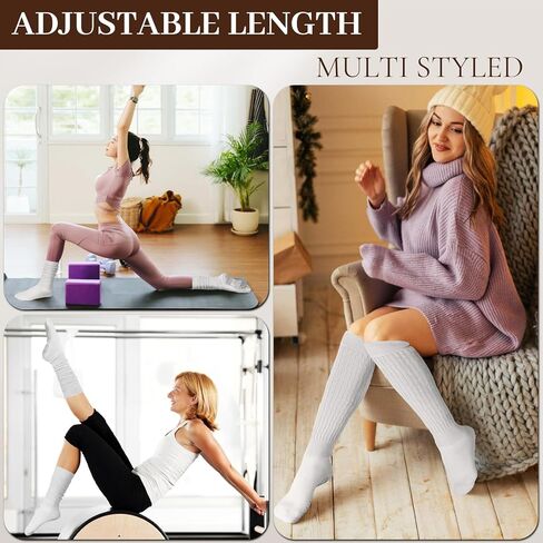 3 أزواج قبضة الجوارب الجوارب للنساء ، جوارب اليوغا غير المنزلق جوارب تجريب الجوارب in Kuwait