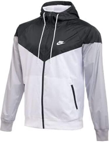 Nike Sportswear Windrunner Hooded Windbreaker Men's Jacket (Royal/White, Medium) in Saudi Arabia