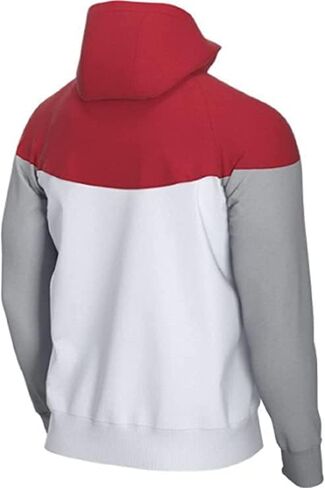 Nike Sportswear Windrunner Hooded Windbreaker Men's Jacket (Royal/White, Medium) in Saudi Arabia