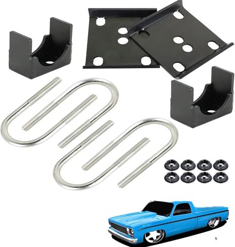 استبدال LaBlt لعام 1973-1987 Chevy C10 GMC 1/2 طن Truck Beal Axle Flip Kit 5 Drop in Saudi Arabia