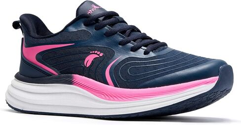 Women's Orthopedic Road Running Shoes: Comfortable Casual Arch Support Plantar Fasciitis Athletic Sneakers, High Arch Flat Feet Tennis Sports Work Walking Shoes for Foot and Heel Pain Relief in Saudi Arabia