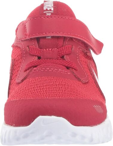 حذاء الجري المدرسي Revolution 5 Grade للجنسين من Nike للأطفال، أسود/Sunset Pulse، مقاس 7 سنوات عادي للأطفال الكبار في الولايات المتحدة in Kuwait