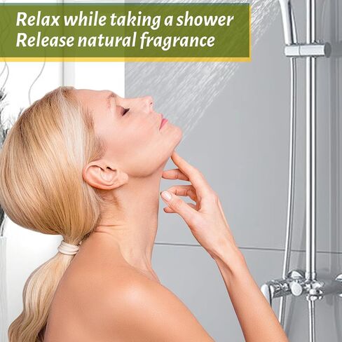 16 PCs Shower Eucalyptus شنقا ، الأوكالبتوس الطازجة الحقيقية للاستحمام 17 "جفاف الأوكالبتوس ينبع الفروع وأوراق الدولار الفضي حزمة للاستحمام ، ديكور الحمام in Kuwait