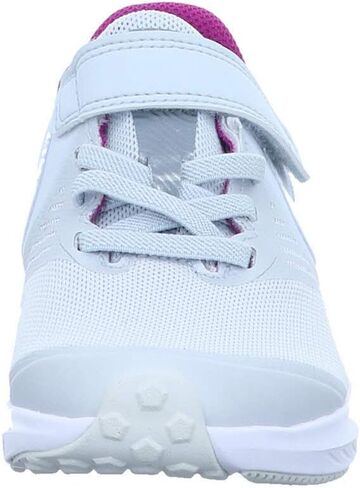 حذاء رياضي Nike Boy's Star Runner 2 (PSV)، رمادي ذئب/أبيض-أسود-فولت، 2.5 سنة للأطفال الصغار في الولايات المتحدة in Kuwait