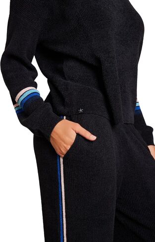 Barefoot Dreams Women's CozyChic Ultra Lite Multi Stripe Pullover in Saudi Arabia
