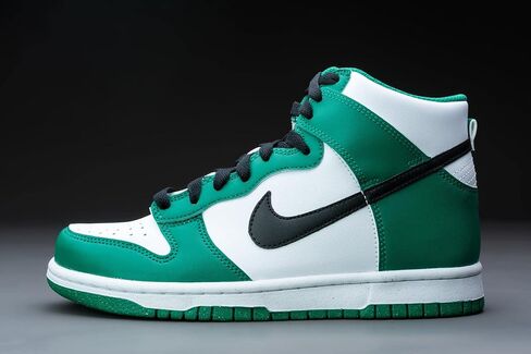 Nike Youth Dunk High DR0527 300 Celtics (GS) - Size 5.5Y White/Green/Black in Kuwait