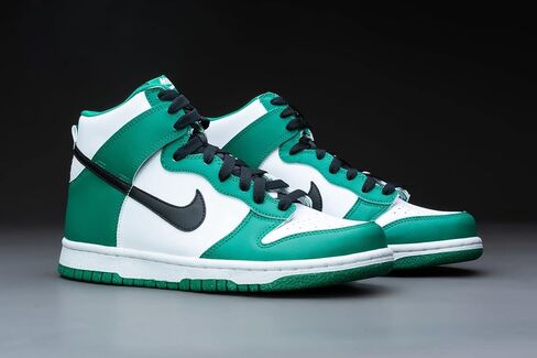 Nike Youth Dunk High DR0527 300 Celtics (GS) - Size 5.5Y White/Green/Black in Kuwait