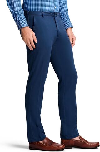 IZOD Men's Saltwater Stretch Flat Front Straight Fit Chino Pant in Saudi Arabia