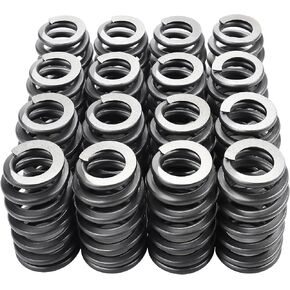 PAC-1218 16Pcs Drop-in Engine Valve Spring Kit, 1200 Series, Ovate Beehive Spring, 313 lb/in Spring Rate, 1.140 in Coil Bind, 1.290 in OD, GM LS-Series .600'' Lift Rated