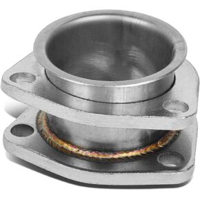 DNA Motoring ADTCBE225 2.25" Extension Exhaust Flange Adaptor