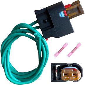 Fuel Injector Connector Wiring Harness -Compatible with 2014-2021 Models Including Cruze, Malibu, Equinox, Escape, EcoSport, Focus - Replaces DU2Z14S411ANA, S2871, 19368240, 84785110, PT2853