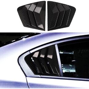 2-PCs لـ Honda Civic 9th سيدان 2012 2013 2014 2015 الملحقات الرياضية السيارات الخارجي مصاريع تزيين الزخرفة الجانبية الخلفية