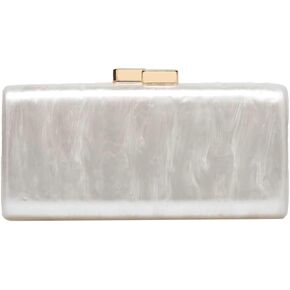 Acrylic Clutch Purses for Women Metal Buckle Evening Bag Acrylic Purse with Chain Evening Clutch Handbags for Wedding Party