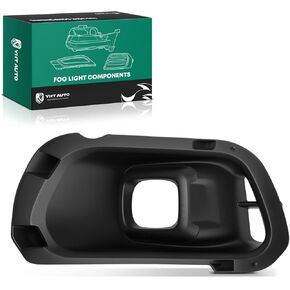 YHTAUTO Fog Light Bezel Fits Ford Ranger 2019-2023 Front Bumper Fog Light Cover Trim Driver & Right Passenger Side