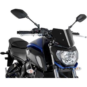 PUIG 9666N Windshield NG Sport Yamaha MT-07 18'-20 C/Black