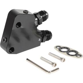 YMT Engine Oil Cooler Adapter Kit Fits for Corvette C5 C6 C7 1997-2019, for GM LS1 LS2 LS3 LS6 LS7 LS9 Gen IV