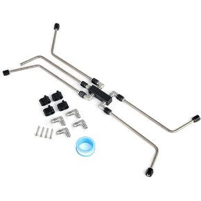 AN4 Fuel Brake Line, Compatible with LS1, LS2, LS3, LS6, LS7, LS9, LSX LS Coolant Crossover Steam Vent Kit LS Stainless Coolant Crossover Steam Vent Kit