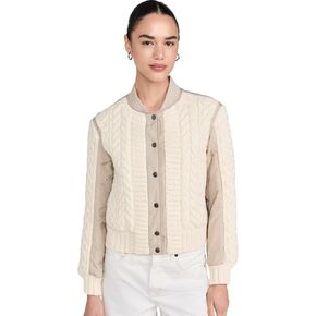 Rag & Bone Women's Manston Mixed Media Bomber
