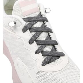 ZHENTOR Elastic Shoe Laces for Sneakers, No Tie Shoelaces for Adults and Kids, Flat Tieless Shoe strings