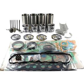 V1903 مجموعة إصلاح المحرك مع مجموعة صمامات لمحرك كوبوتا محرك V1903 V1903B V1903-B جرار L3600 L3710 لبوبكات Skid Steer Loader 751 إعادة بناء/إصلاح أجزاء ما بعد البيع