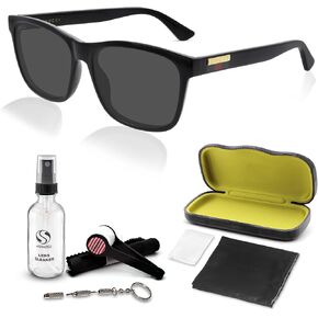 Gucci GG0746S Designer Sunglasses: Elegant Rectangular Frame Eyewear with Premium eSHADES Kit - Epitome of Luxury and Style