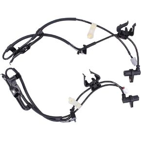 NewYall Front Left and Right ABS Wheel Speed Sensor with Harness for Lexus ES350 Sedan 2007-2012, Toyota Camry Sedan 2007-2011