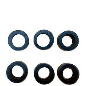 6pcs Grommet Seal 3103015 S1003A ملاءمة لخراطيم ختم ختم أنبوب الوقود Cummins المرن