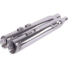 Sharkroad 4.0 بوصة العادم الانزلاق لترقية Harley-Slip-On-Mukufflers لعام 2017-2023 جولة في شوارع غامق ، و king-king-on-exhaust