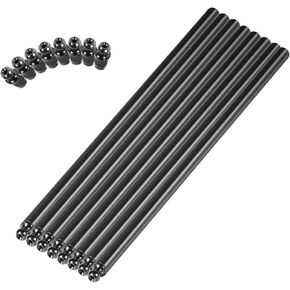 قضبان الدفع ، الطول 11.60 '' OD 3/8 '' CHROMOLY COT إلى الطول ، متوافق مع محركات VW المبردة بالهواء