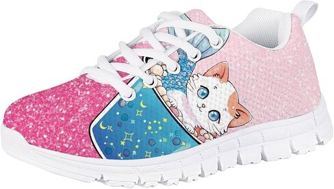 Forchrinse Kids Sneakers Boys Girls Blue Galaxy Running Tennis Walking Shoes خفيفة الوزن التنفس in Kuwait