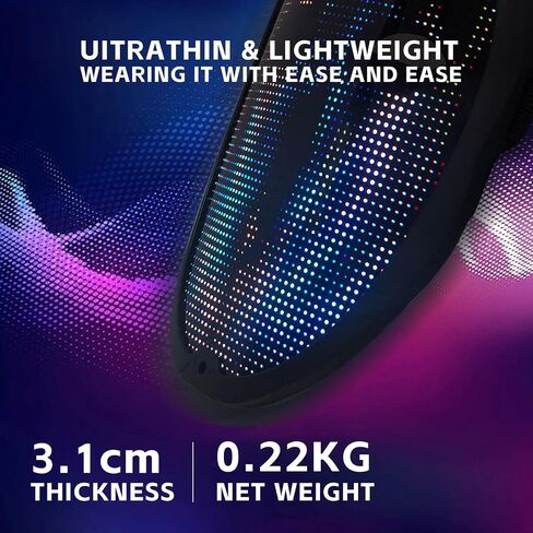 LED Mask with APP & Gesture Control - Perfect for Cosplay, Masquerade Balls & Party Costumes for Adult Unisex Mask in Saudi Arabia