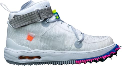 حذاء اير فورس 1 ميد DO6290 100 اوف وايت للرجال من نايك - ابيض - مقاس 9 in Kuwait