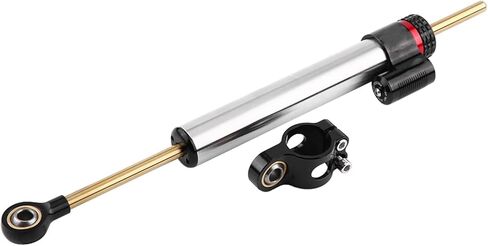 Motorcycle Steering Damper, Aluminum Universal Motorcycle Steering Damper Stabilizer for MT10 MT 07 MT09 Long Type in Kuwait